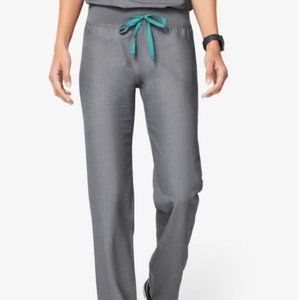 Figs Livingston Basic Gray Scrub Pants Size Small